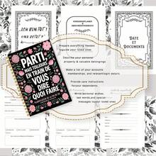 1Pc "Gone But Still Telling You What To Do" Floral End Of Life Planner, 14*21cm Last Wishes & Estate Organizer, Thoughtful Funeral Planning Gift For Seniors & Adults - A - View 9