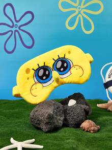 SpongeBob SquarePants | Joivida Cartoon Pattern Cute Eye Mask Suitable For Daily Wear - multicolor - View 1