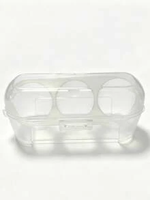 3/4/8 Grid Egg Rack Shockproof Kitchen Container Box Storage Box, Suitable For Outdoor Camping And Picnic. It Is A Portable Egg Storage Box With Functions Of Anti-Overflow, Shockproof And Portability - Very Suitable For Storing Eggs During Camping, Picnic And Travel, As Well As For Easter, And It Is An Egg Storage Tray. - Clear - View 16