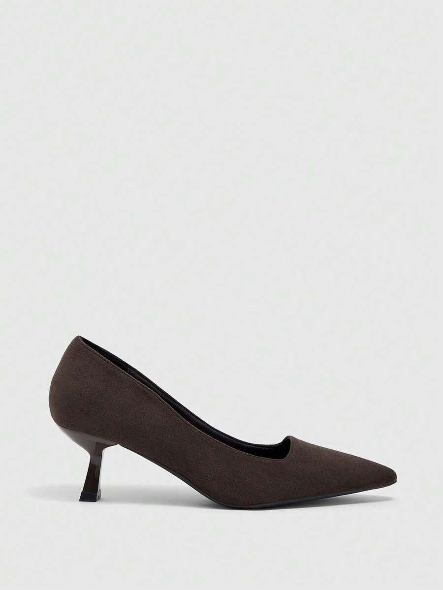 CUCCOO BIZCHIC Ladies High Heels Elegant Comfortable Convenient Commute Dating Evening Party Occasions - Coffee brown, - View 1