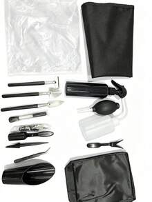 15pcs/30pcs Black Series Succulent Plant Tool Gardening Tool Set - Indoor Planting And Transplanting Gardening Set - multicolor - View 9
