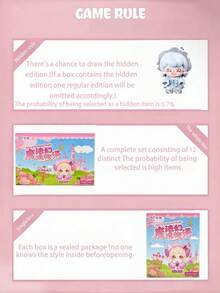 POKOJA LAND Mystery Box/Blind Box/Surprise Box/Random Box(Non-Plush Filling)-Non-Plush Filling - Tide play blind box - View 6