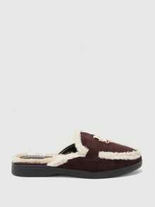 CUCCOO BIZCHIC Ladies Flat Shoes Feet Elegant Casual Minimalist Comfort Heel-Free Portable Pedal Fall Shoes - Chocolate Brown - View 2
