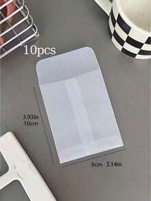 Translucent Sulfuric Acid Paper Card Holder Envelopes Waterproof Greaseproof Moisture Proof Storage Sleeves For Photos Files Art Prints Christmas - multicolor - View 12