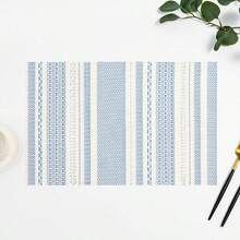 Spring Woven Placemats Set, Durable PVC Table Mats, Washable & Heat‑Resistant Dining Placemats, Table Decor For Daily Dining, Wedding, Banquet And Party Occasions - Multicolor - View 15