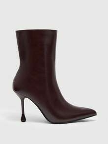 CUCCOO BIZCHIC New Women's Stiletto Boots, Fashionable For Commuting Dates, Suitable For Spring, Autumn And Winter Fall Boots - Coffee Brown - View 2