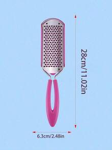 Elegant Two-Sided Foot File Removes Dead Skin And Calluses Metal Foot Rasp For Women And Men Ergonomic Foot Scrubber For Bathroom And Home Spa Care Professional Pedicure File Pedicure Tools Foot Care Tools Foot Care Accessories - Multicolor - View 11