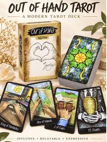 MINKOJA Unmanageable Cards 78 Cards With Guide - Game Gift - Friends Family Party Card Game, Perfect For Halloween, Christmas & Thanksgiving Parties, Adult Games, And Spirit Ual Exploration - Multicolor - View 1