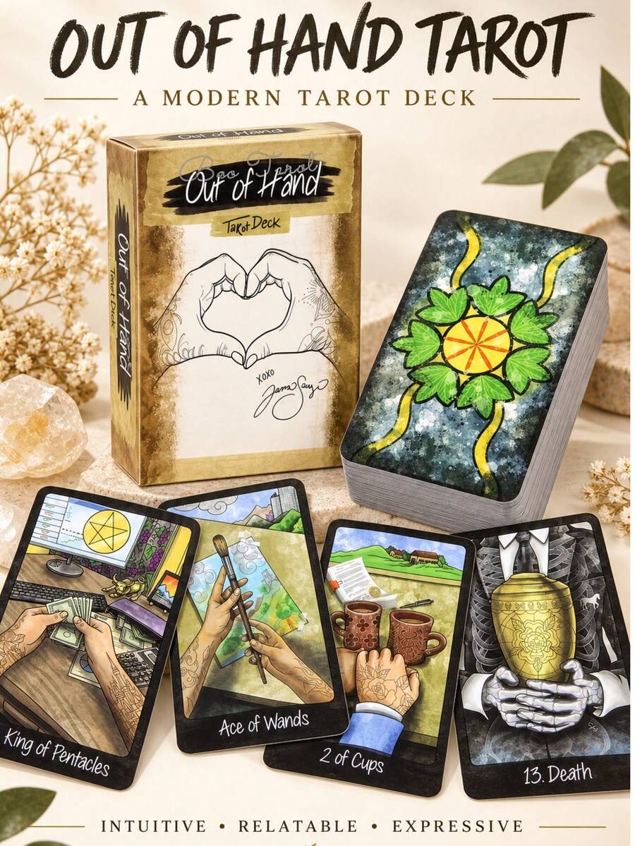 MINKOJA Unmanageable Cards 78 Cards With Guide - Game Gift - Friends Family Party Card Game, Perfect For Halloween, Christmas & Thanksgiving Parties, Adult Games, And Spirit Ual Exploration - Multicolor - View 1