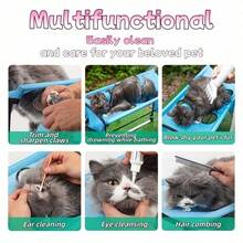1 [Best‑Selling] Pet Grooming Table For Cats And Dogs, Household Foldable Cat Trimming Styling Pet Grooming Table, Fixed Support Detachable Pet Care Bed, Small Dog Hammock - one-size - View 9