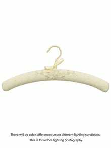 Cirelle 1 Embroidery-Covered Hanging Rack, A Non-Slip Clothing Rack, Equipped With Ribbon Bow Knots. It Is Very Suitable For Home Wardrobes, Wardrobes, Bedroom Storage. It Is Appropriate As A Holiday Gift, Party Present, Valentine's Day Gift. It Is Suitable For Adults, Women, Family Members And Friends To Use. - Multicolor - View 16
