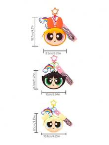 THE POWERPUFF GIRLS X Joivida 1 Pc Interesting Animal Coin Purse. - Multicolor - View 5