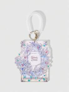 ROMWE Kawaii Wave Angel Wings Card Pendant - Blue - View 1