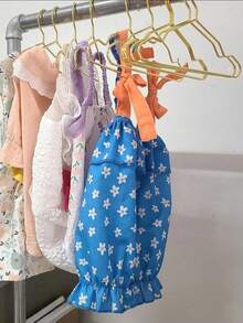 6pcs Hangers, Gold Mini Hangers, Metal Small Hangers, Teddy Dogs, Cats, Puppets, Dolls, Pet Store Clothes Support - Gold - View 7