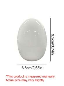 Teckwe Single Egg Microwave Cooker Food‑Grade Material Portable Egg Shaped Design Quick Breakfast Making Tool For Kitchen Use - one size fits all - View 7
