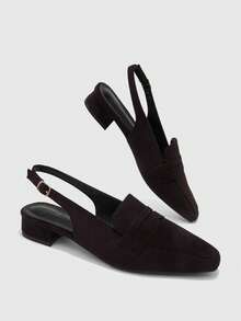 CUCCOO BIZCHIC Women's Flat Shoes Casual Simple And Comfortable Commuting Versatile Dating Wear - Brown - View 3