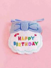 PETSIN 2pcs/Set Pet Cat Dog Birthday Costume, Made Of Polyester, Cartoon Cute Accessories For Birthday, Party, Holiday Celebration - Multicolor - View 12