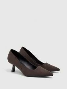 CUCCOO BIZCHIC Ladies High Heels Elegant Comfortable Convenient Commute Dating Evening Party Occasions - Coffee brown, - View 2