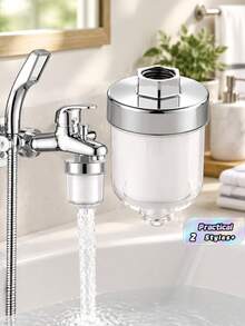 Replacement Filters, Shower Head Filter For Removing Harmful Substances In Water, Includes High-Performance Filter Cartridges - Multicolor - View 1