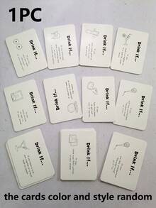 MINKOJA Drink If Game, Hen Party Games, Game For Your Bridal Shower, Dirty Fun Cards, Hen Do Weekend, Party Accessories, Handy Sized Card.Drink If Bachelorette Game Cards ,Adult Games - Multicolor - View 9