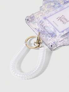 ROMWE Kawaii Wave Angel Wings Card Pendant - Blue - View 3