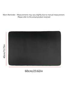 Super Absorbent Kitchen Dish Drying Mat , Non-Slip Rubber Backing, Stain-Resistant Countertop Drainer Mat, Suitable For Home And Restaurant Use Kitchen Items, - Black - View 10