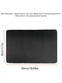 Super Absorbent Kitchen Dish Drying Mat , Non-Slip Rubber Backing, Stain-Resistant Countertop Drainer Mat, Suitable For Home And Restaurant Use Kitchen Items, - Black - View 11