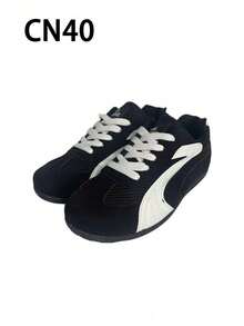 Spring/Summer Women'S Casual Flat Soft Sole Outdoor Sports Shoes, Comfortable Durable Student - Black - View 11