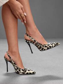 Tide leopard print apricot