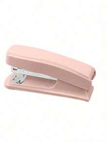 1pc Solid Color Office Stapler, Lightweight & Effortless Stapler, Multi-Function Binding Machine, Durable Stapler For Students, Back To School, School Supplies - Multicolor - View 18