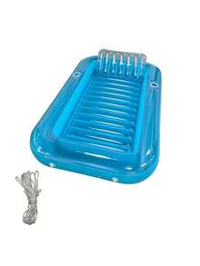 Inflatable Tanning Pool Lounge Chair, Adult Sunbathing Bathtub Pool Float, Inflatable Lounge Chair For Pool Sunbathing, Adult Tanning Bed Float - C - View 16