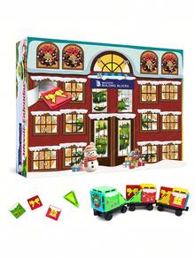 MINKOJA Christmas Surprise Countdown Calendar, Magnetic Building Block Toys With Random Styles And Colors, 3D Creative Building Toys, Suitable For Christmas, Birthdays, And Rewards - Multicolor - View 4