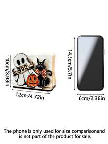 Cross-Border Wooden Decorative Plaque For Welcoming Guests, Used For Halloween Party Ambiance Decoration At Home, Courtyards And Front Doors - multicolor - View 3