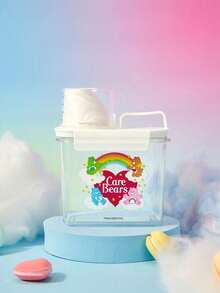 Care Bears X PETSIN 1 buah Ember Penyimpanan Hewan Peliharaan Portabel Ringan dengan Gelas Ukur, Tertutup Rapat, Terbuat dari PVC, Tahan Lembap, Tahan Debu, Tahan Serangga, Tahan Gores, untuk Kucing dan Anjing, untuk Penggunaan Dalam dan Luar Ruangan Sepanjang Musim - satu ukuran cocok untuk semua - View 9