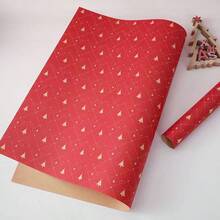 1SET/7PCS 74*50CM Christmas Gift Wrapping Paper, Xmas Gift Wrap Paper For Holiday Gift Box Packaging, Christmas Party Decorations - multicolor - View 11