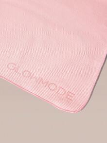 GLOWMODE Stay Grounded Non-Slip Quick-Dry Yoga Towel With Honeycomb Anti-Slip Grip & Corner Protectors Yoga Studio Gym Fitness  - Baby Pink - View 5