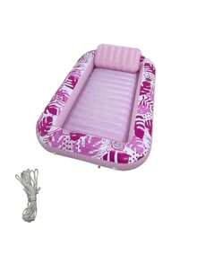 Inflatable Tanning Pool Lounge Chair, Adult Sunbathing Bathtub Pool Float, Inflatable Lounge Chair For Pool Sunbathing, Adult Tanning Bed Float - C - View 15