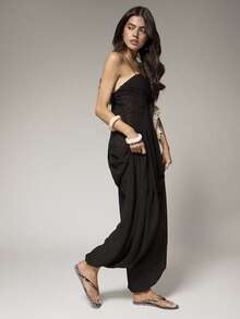 SHEIN Solezae 女款果凍夾腳拖鞋 斑馬紋平底涼鞋 適合海灘與夏季 - 斑馬紋 - 查看 5