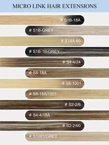 14-18吋 30G 微環接髮片，S4-4/24色，絲滑直髮微珠紋理，頂級健康真人髮，免膠水易安裝，適合女性日常造型、增加髮量及 Cosplay 場合 - S4-4/24 - 查看 13