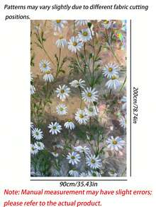 1 Pc Glass Window Privacy Film, Rainbow Static‑Cling Film, 3D Colorful Daisy No‑Adhesive Glass Film, For Home Heat Control, Non‑Sticky And Reusable - Multicolor - View 12