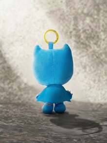 Batman X Joivida ,A Co-Branded 3D Plush Keychain, Classic Design, Can Be Hung On Bags, Key Chains, Schoolbags, Etc., Suitable For People Of All Ages Including Teenagers And Adults. - Blue - View 5