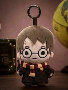 HARRY POTTER X POKOJA LAND 一款联名3D毛绒钥匙扣，造型可爱，经典设计，可挂在包包、钥匙链、书包等处，适合包括青少年和成人在内的所有年龄段的人。 - 棕色 - 查看 4
