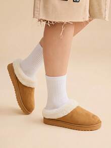 CUCCOO EASI Women's Velvet Daily Travel Leisure Thick-Soled Warm Snow Boots Fall Shoes - Light brown - View 5
