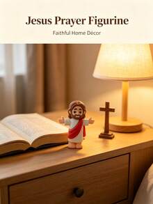30/60/90Pcs Set‑Embracing Statue Inspirational Prayer Cards "My Lord, My God, My Redeemer", Perfect For Easter, Christmas, Thanksgiving, Ideal Church Gift - multicolor - View 2