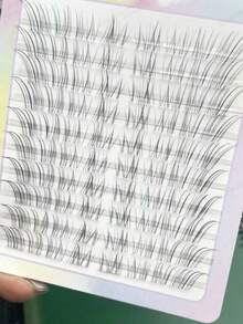 80 Soft Light Curved False Eyelashes, Transparent And Naturally Fluffy Eyelash Extensions, Eyelash Bundles, Personal Eyelashes, Eyelashes, False Eyelashes (This Product Does Not Contain Glue, Please Purchase Glue Separately) - C - View 8