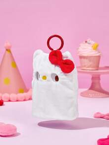 HELLO KITTY AND FRIENDS | POKOJA LAND 聯名款3D絨毛吊飾鑰匙圈，可愛立體造型，經典設計，可掛在包包、鑰匙圈、書包等，適合青少年與成人等所有年齡層 - 白色 - 查看 7