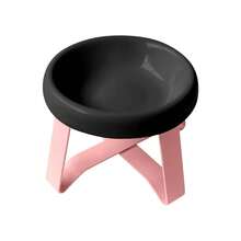 1pc Ufo-Shaped Cat Bowl - 2-In-1 Food And Water Tray, Ufo Stand Protects Neck, Anti-Spill, Anti-Slip, Suitable For Kittens, Puppies, And Small Pet Feeding And Drinking - Multicolor - View 12