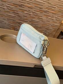 Dompet Mini Tempat Kartu Identitas - Baby Blue - View 4