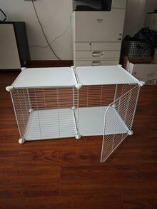 Integrated Cat Condo For Indoor Use, Multi-Functional Cat Cage House With Spacious Design, Suitable For Teddy And Short-Haired Cats, Comfortable Indoor Pet Nest For Small To Medium Cats - Multicolor - View 13