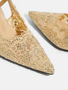 CUCCOO TILAWA Kvinnor Pumps - Guld - Visa 7